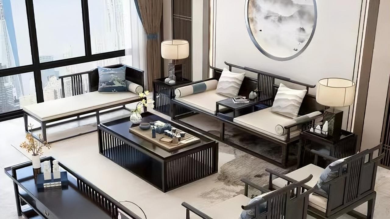 新中式家具复古优雅，散发着温馨浪漫的气息