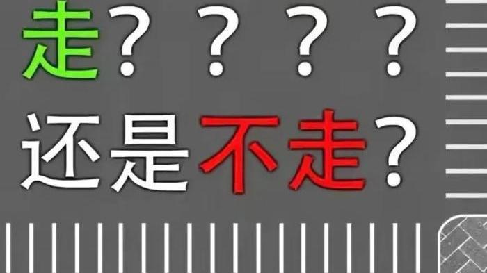 新版红绿灯中，红灯、绿灯同时出现，怎样走才是正确的