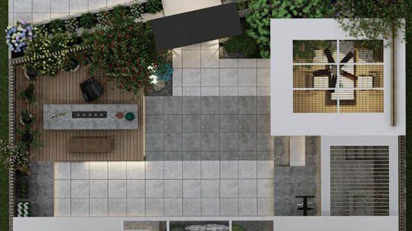 呈贡|现代清新小庭院，给你的生活添点彩。