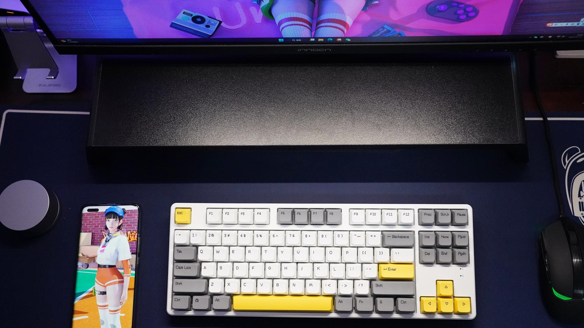 高通骁龙|好家伙！机械键盘好卷，三层消音+RGB机械键盘，今年只要三百多