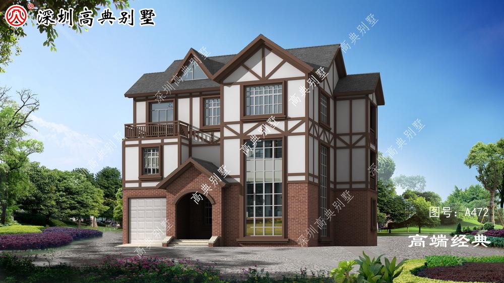 农村住宅新屋顶，既保留了坡屋排水优点，又满足了平时的晾晒需要