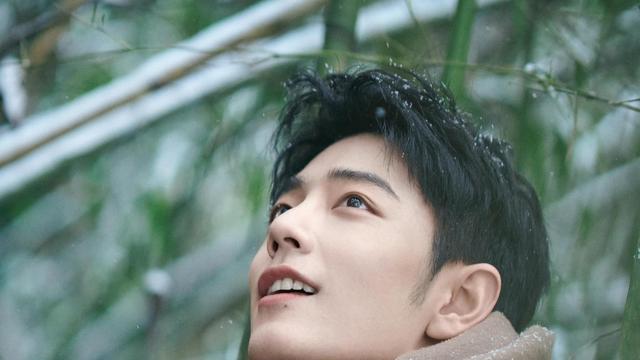 我们民谣2022|肖战冬至写真分享，爱雪的少年一直没变