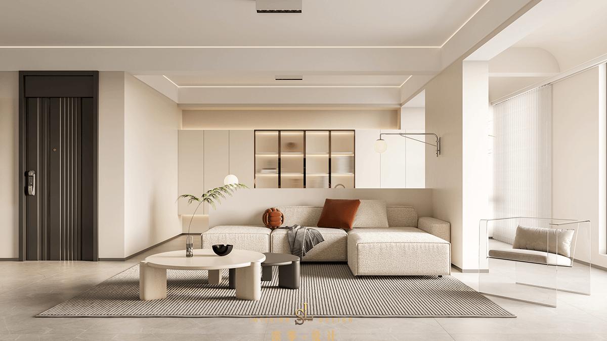 140㎡大平层就在2楼，仅凭他家自带一个院子，就足够让我心动