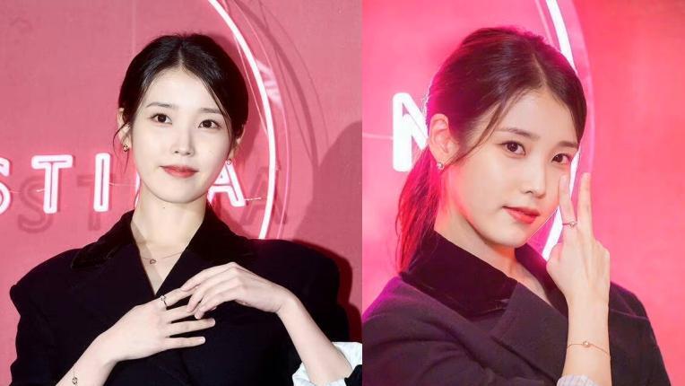 iu|朴敏英公司遭警方搜索后首次亮相！与IU同穿迷你小黑裙比美超吸睛