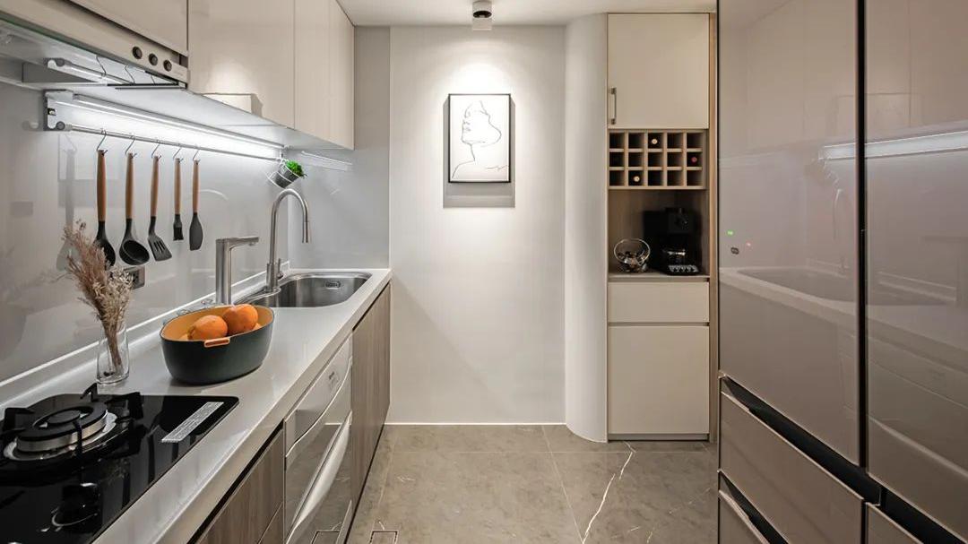 小户型的高光时刻，低彩度的空间，50㎡两居室，透出雅致和清新