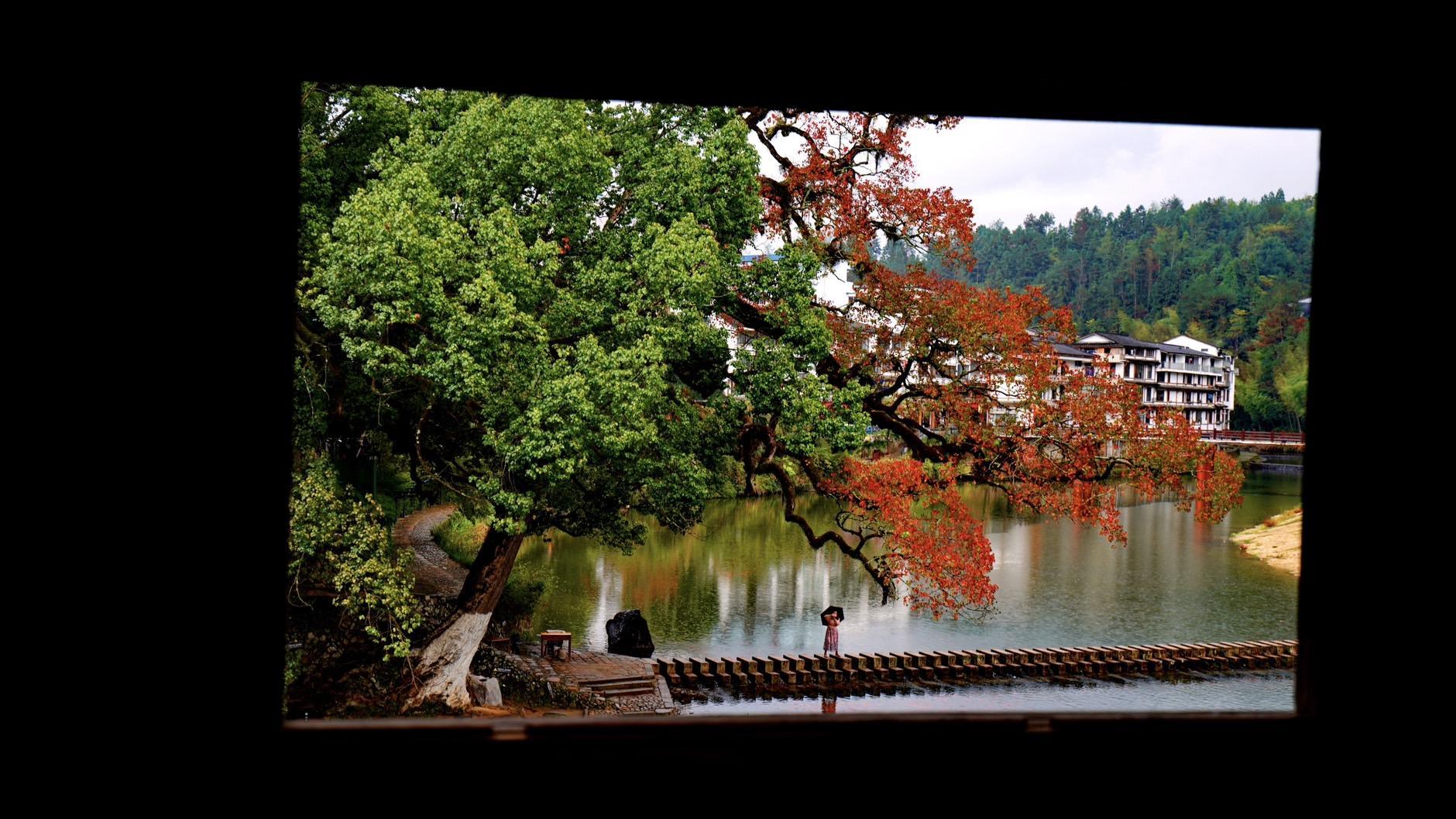 云南|世界最美廊桥之妹妹桥，风景如画，被誉为“爱情桥”“同心桥”