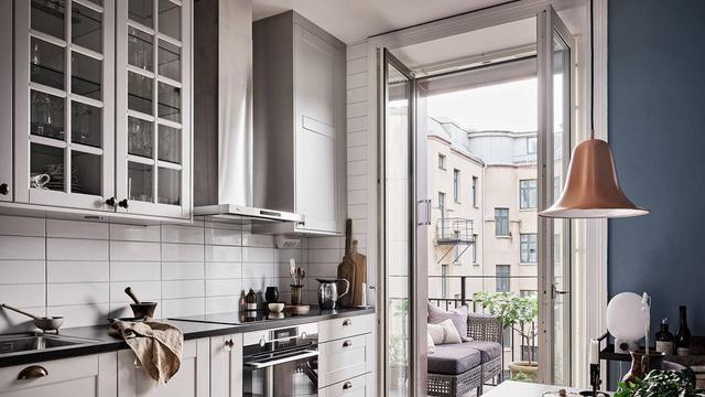 40平温暖一室小公寓，两头采光通透，舒适明亮住着心情也会变好