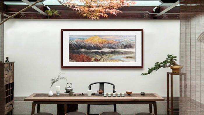 家居挂画 不容错过的山水佳作 带你领略格调家居