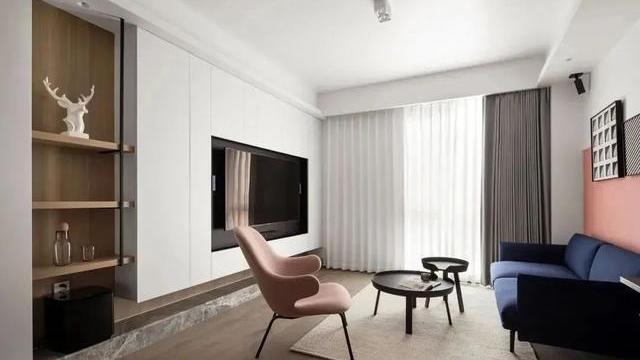 64㎡轻奢两居室，柜子设计是最大亮点，颜值高又好用，值得借鉴！