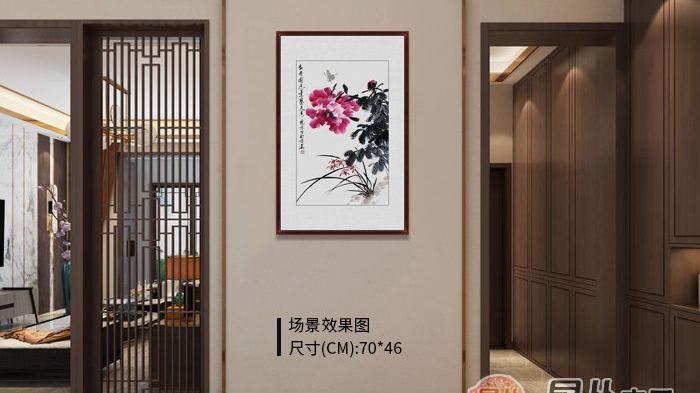 客厅装饰 花鸟画挂在客厅 更显中式文雅之韵