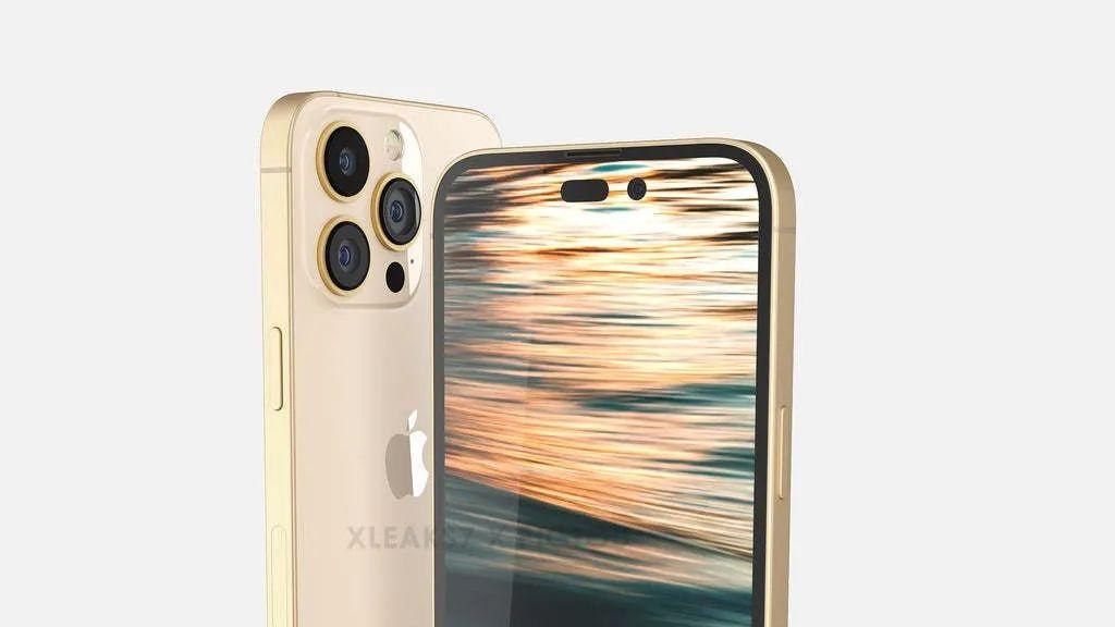 iPhone 14 Pro|金色版本iPhone 14 Pro渲染：这个配色看着还行？