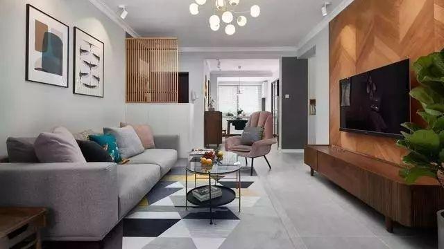 118平现代风装修，白灰色调带来的轻松舒适感，放松身心的好居室