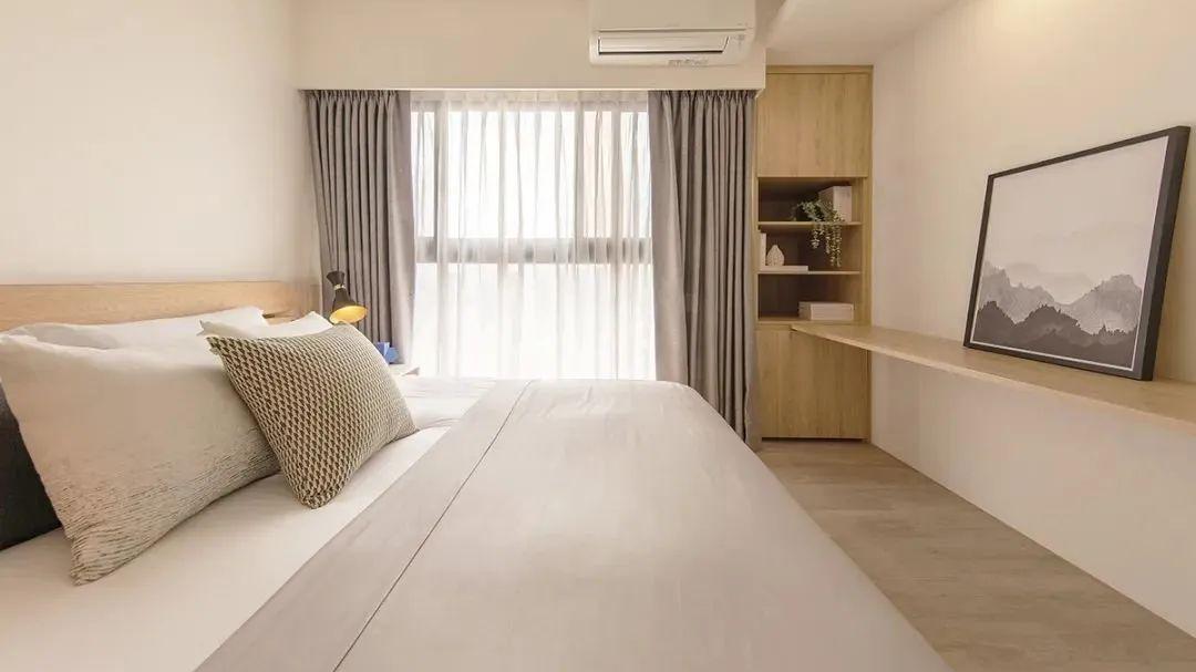 70㎡简约风小户型，温润原木色，清新又耐看