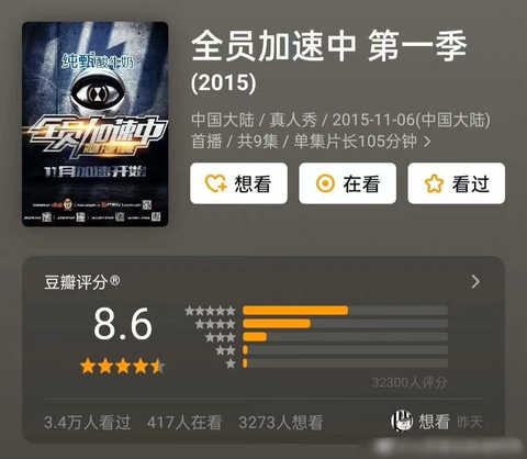 杨臣刚|爷青回！网传8.6高分综艺《全员加速中》将重启？16位重磅嘉宾成期待