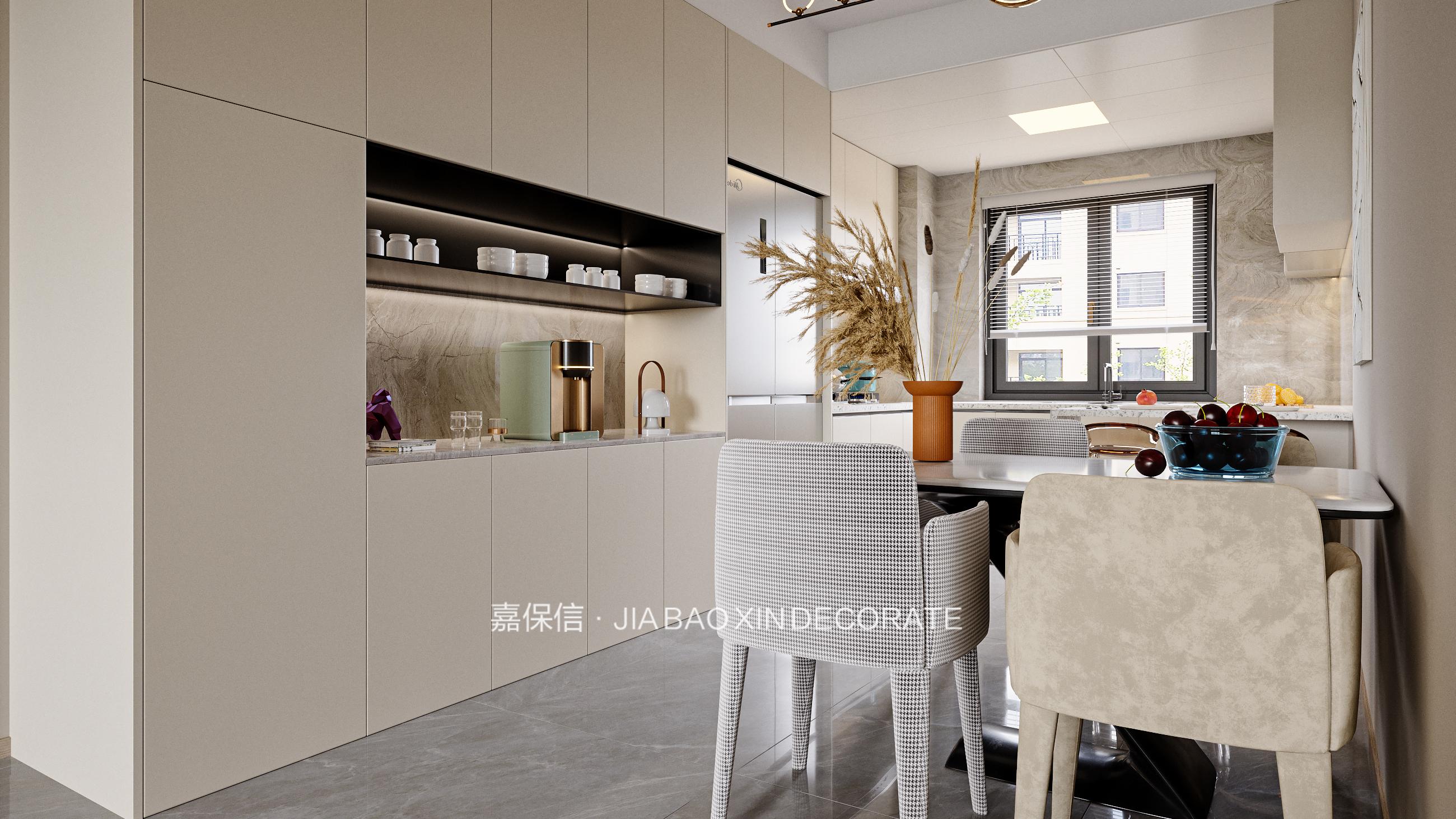 这样的奶油风才耐看，金地浅山艺境·玺湖133㎡