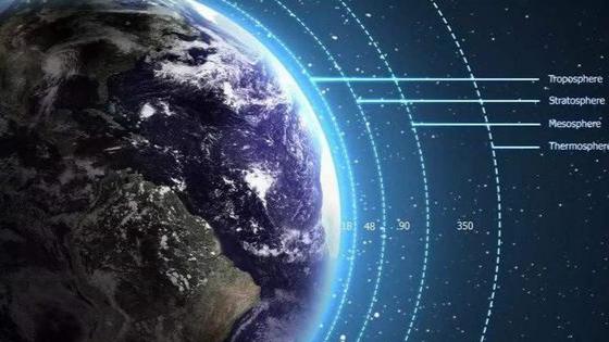 地球大气层和外太空之间有气压差，空气为什么不向太空扩散？