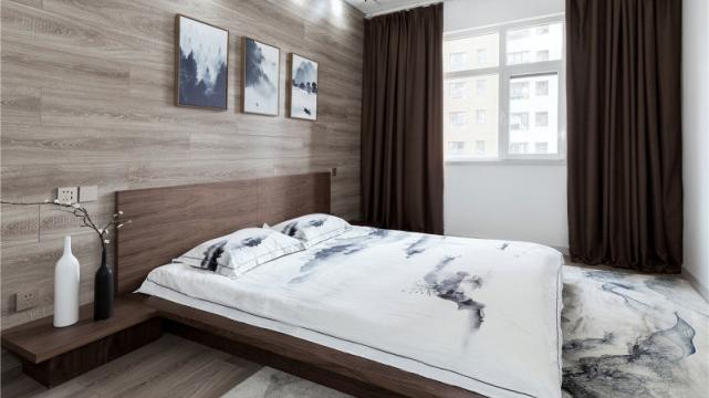 153平黑白风中式三居室，简朴优美，典雅大气