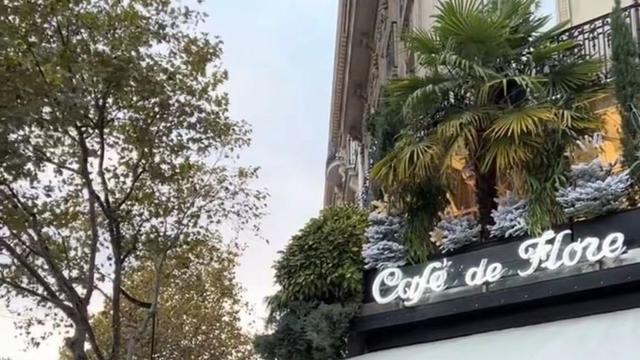 伊能静|54岁伊能静暂居海外玩乐，在凯旋门素颜拍照