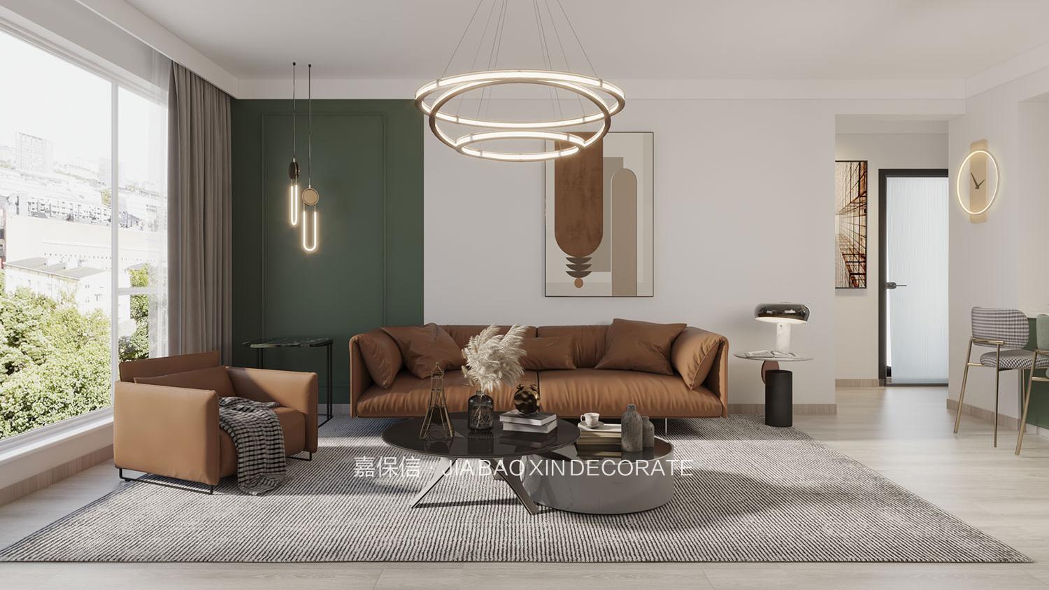 果然绿色很高级，海天雅筑125㎡