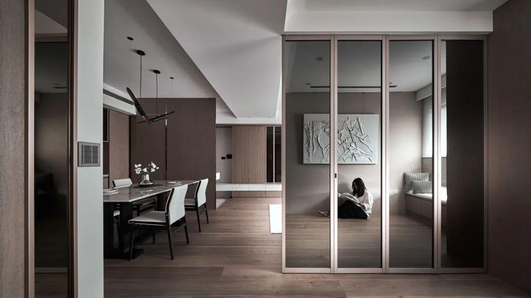 106㎡现代风格装修，以经典品味深刻生活空间