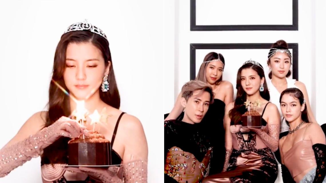 |吴千语与富二代接吻庆生！穿泳装秀性感美背，贴身搂抱一脸甜蜜