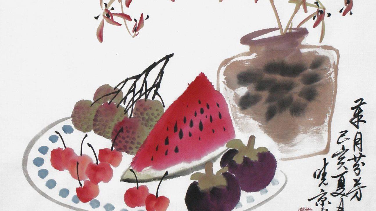 餐厅字画选什么好 颜值高意境好寓意美得花鸟画来了