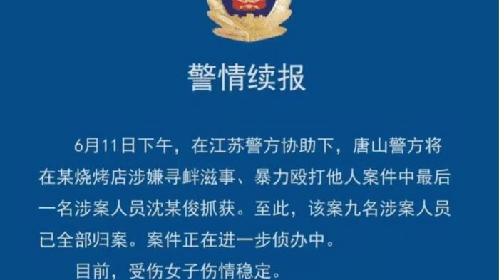 九人已落网，处罚结果可能不会让大家太满意