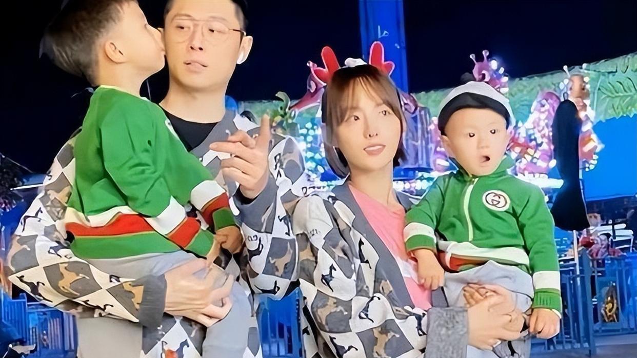 张嘉倪|张嘉倪携大儿子逛街，6岁买子恩不穿鞋逛超市，引发网友热议