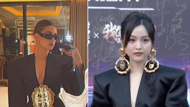 柳岩|16位女星红毯深V造型：鞠婧祎、杨紫缝高领口，柳岩大方秀曲线