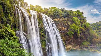 黄果树瀑布|黄果树瀑布是世界上游客人数最多的瀑布