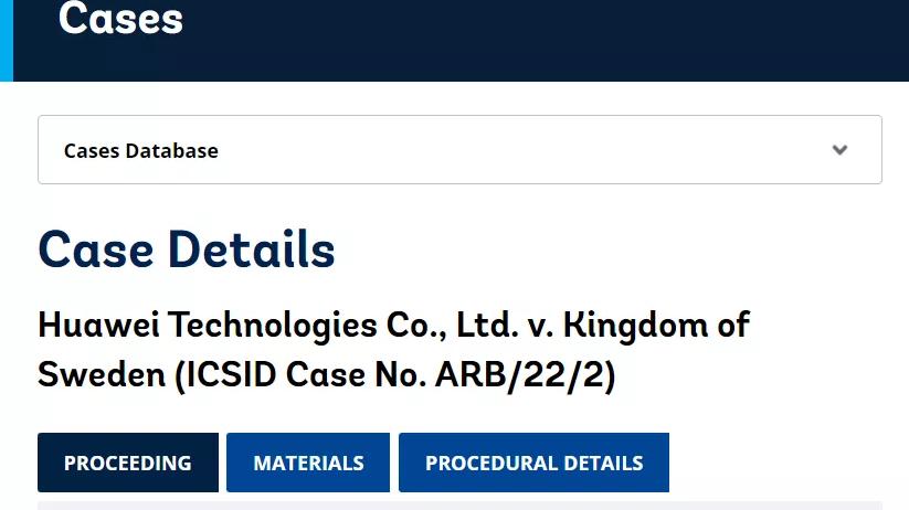 华为|华为在世界银行国际投资争端解决中心起诉瑞典政府