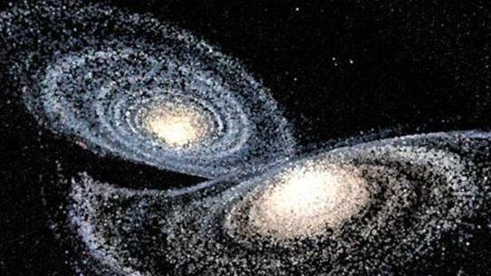 当银河系和仙女座星系碰撞时，人类还可能存在么？