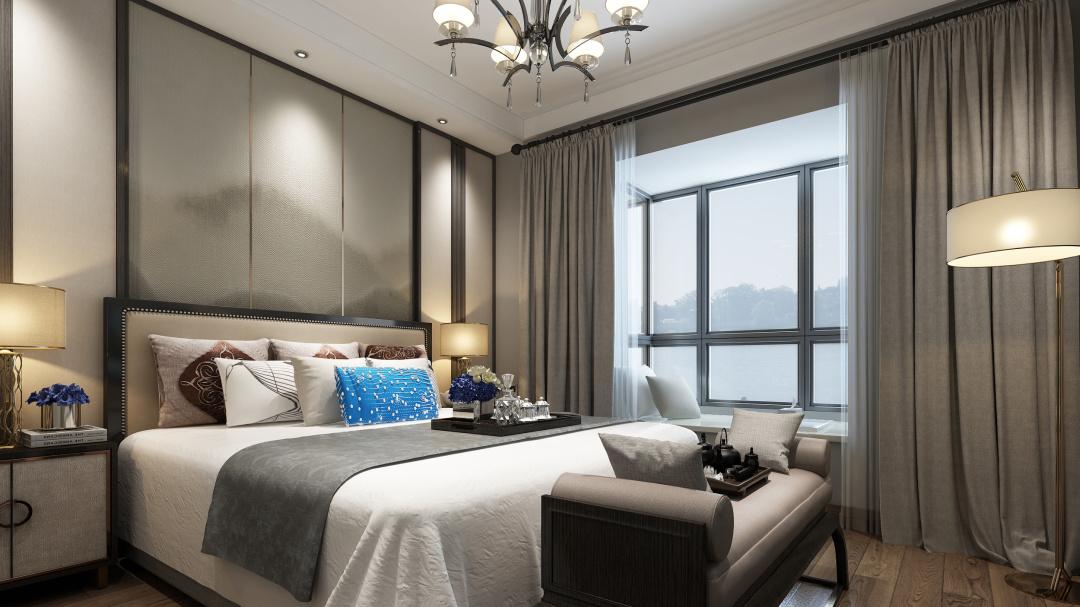 【鲁班装饰】渔阳佳园160㎡中式风格，简约雅致