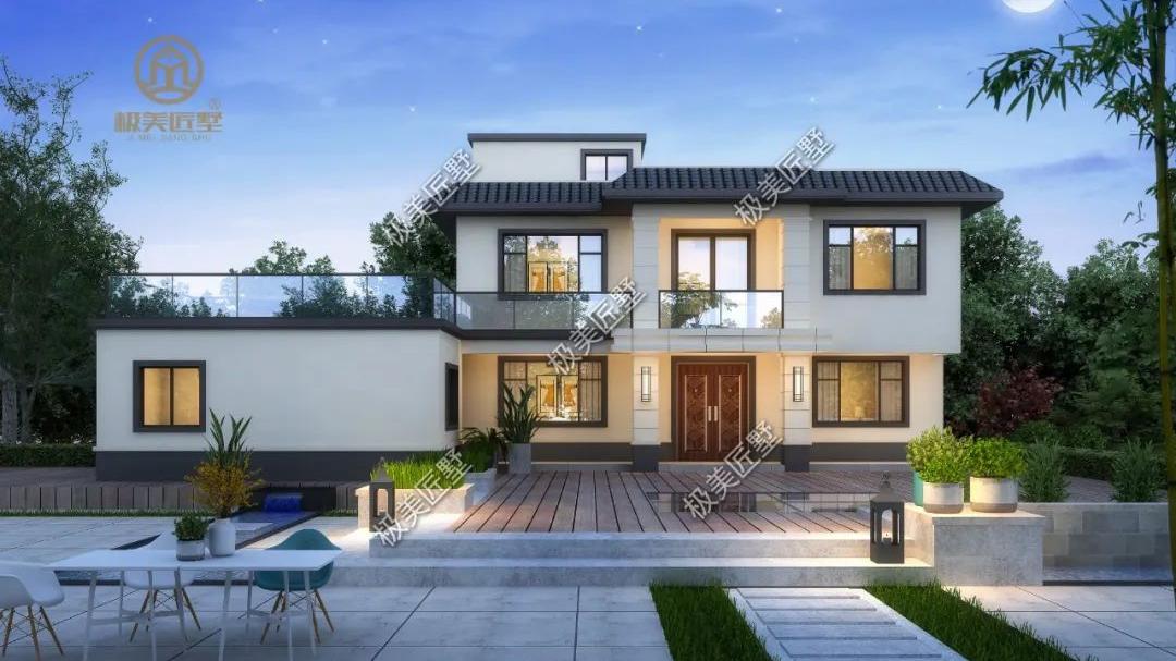 别具一格的二层设计，适合农村老家，你心动了吗！