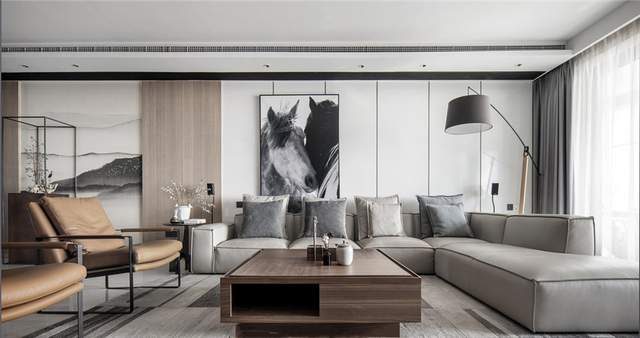 140平中式风四居室，呈现生活最自然的状态、舒心的氛围