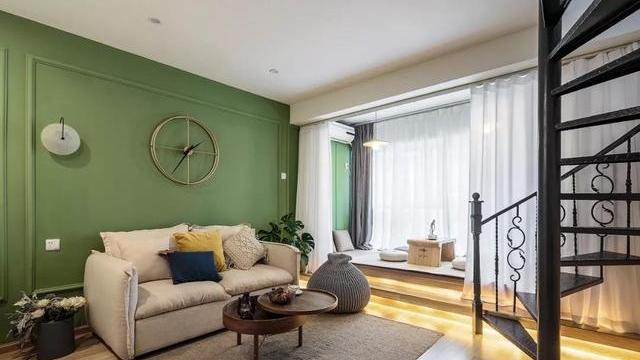 她花了7w改造55㎡loft，完工效果堪比小别墅，太好看了！