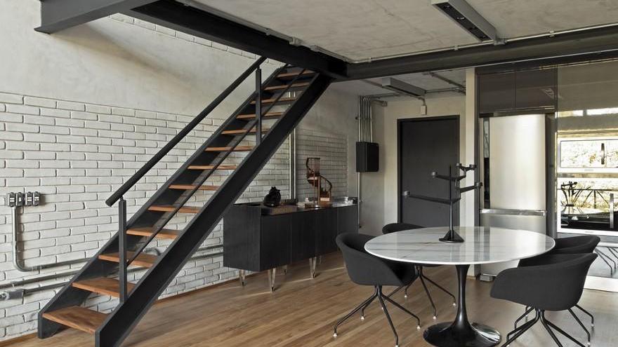旧房改造成复古工业风格的LOFT设计，你想不到的设计才是最酷的