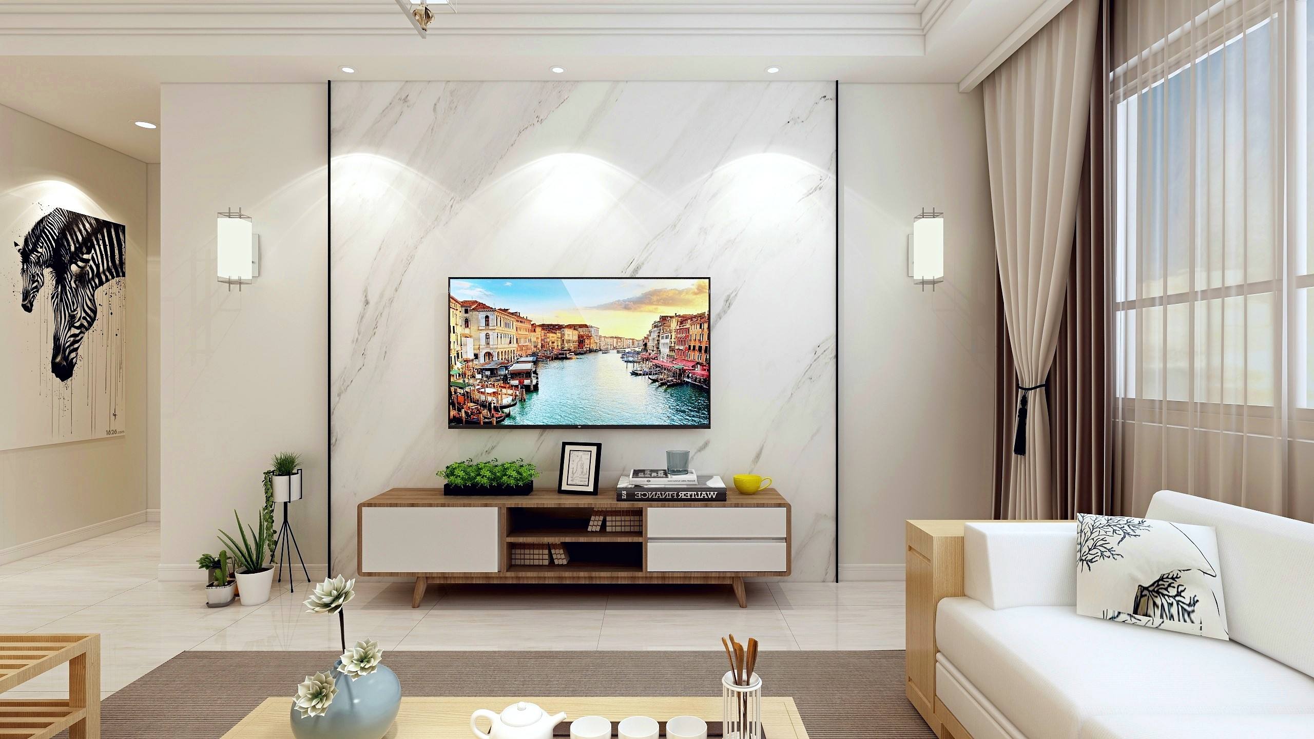 客厅电视背景墙用什么材料的最好？