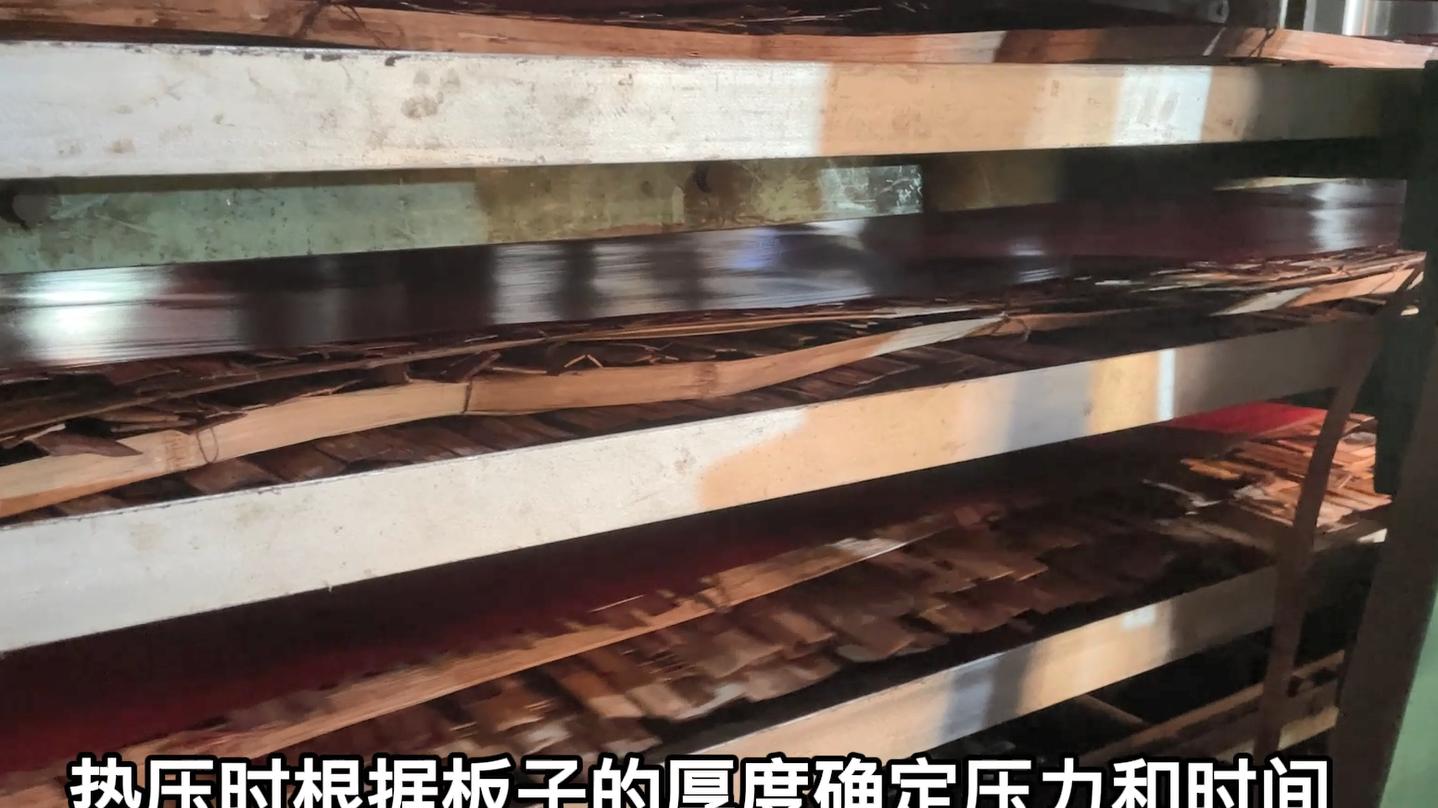 制作竹胶板的工艺流程
