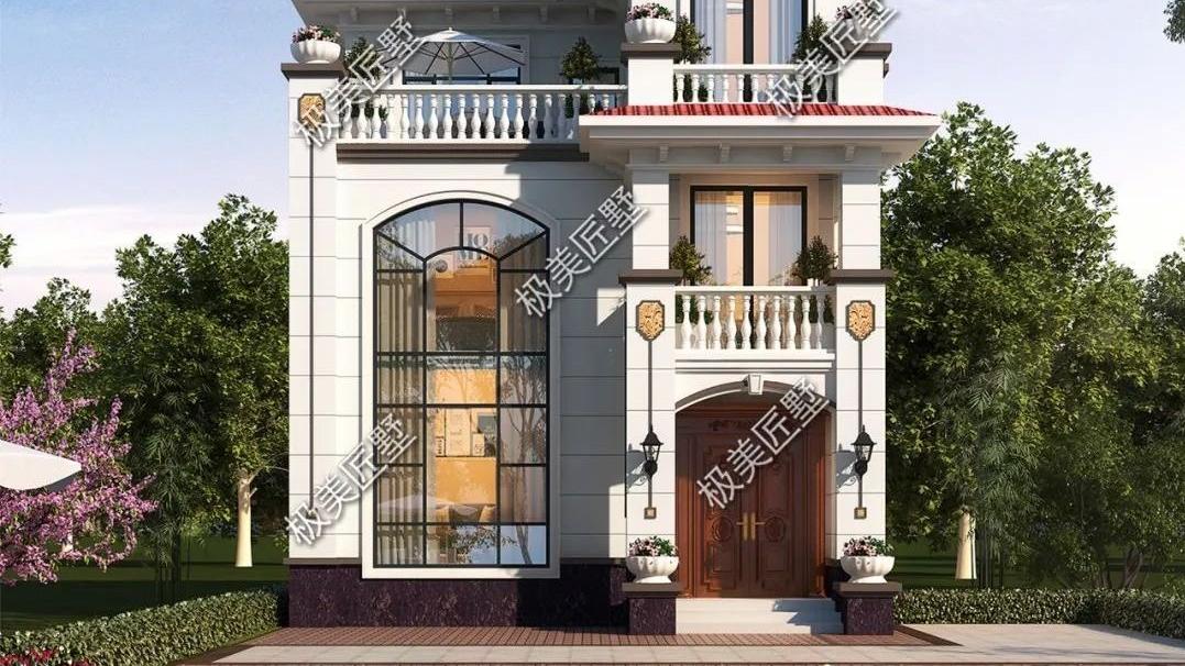 简简单单的幸福，都在这栋别墅里，占地8.5X13米百平如同拥有世界