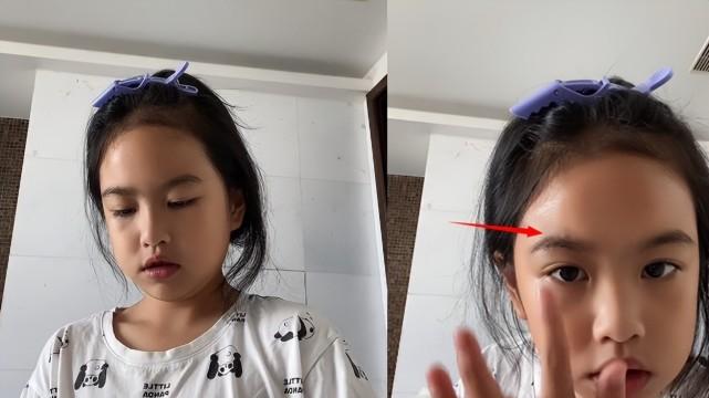 妆前乳 包贝尔的女儿晒洗脸护肤视频，其专业程度让网友们感到惊讶