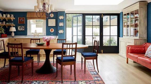 伦敦女主的复古住宅，在缤纷色彩中寻找宁静与舒适，简直太欢快了