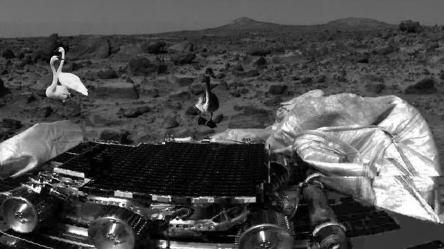 火星探测有新发现，“天鹅”出现在火星上，外星生命真的存在吗？