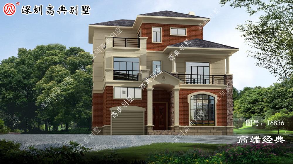 别墅|两款160平左右的三层别墅，不同配色不同感觉，您会这么选？