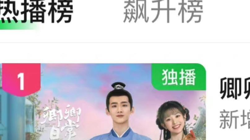 白敬亭|卿卿日常热度值破万破平台记录，白敬亭剧火人不火，今天要断更了