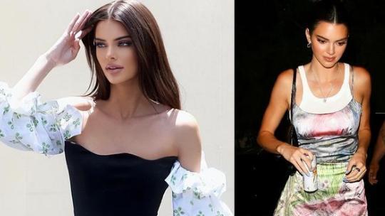 金·卡戴珊|詹娜也穿连体衣，被金卡戴珊带跑偏！与布克深夜外出，身材好辣