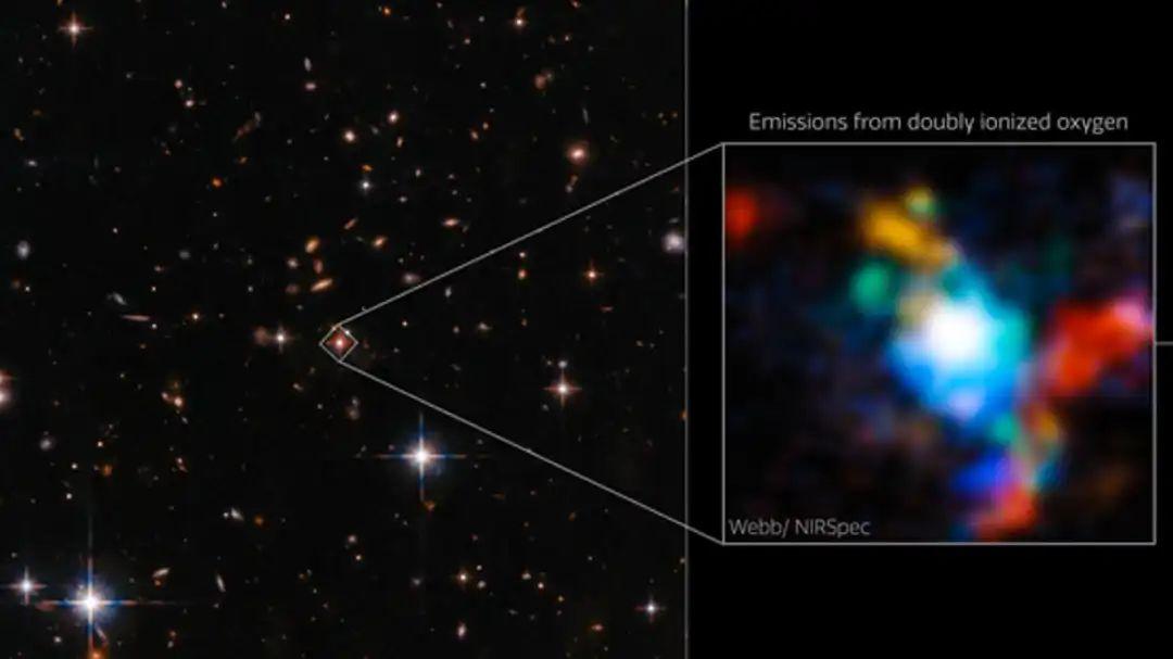 詹姆斯·韦布空间望远镜拍摄到星系合并的罕见景象