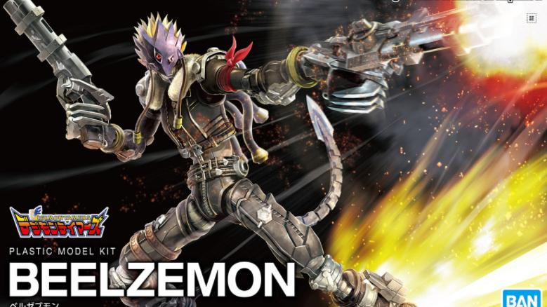 模型|数码宝贝03：堕天地狱兽拼装模型追加图 坐等爆裂形态的完美背刺