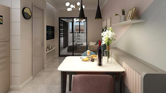 餐厅空间小怎么设计？餐厨一体或其他方案！