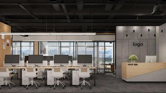 晋中|珠海公司办公室装修设计案例-带人带心 亲密有间